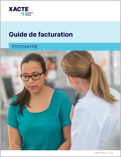 Couverture du Guide de facturation pour la psychiatrie